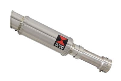 S1000RR 2019 - 2026 Exhaust Link Pipe + 230mm Round GP Style Stainless Silencer