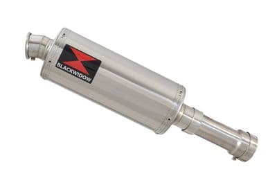 S1000RR 2019 - 2026 Exhaust Link Pipe + 300mm Oval Stainless Silencer