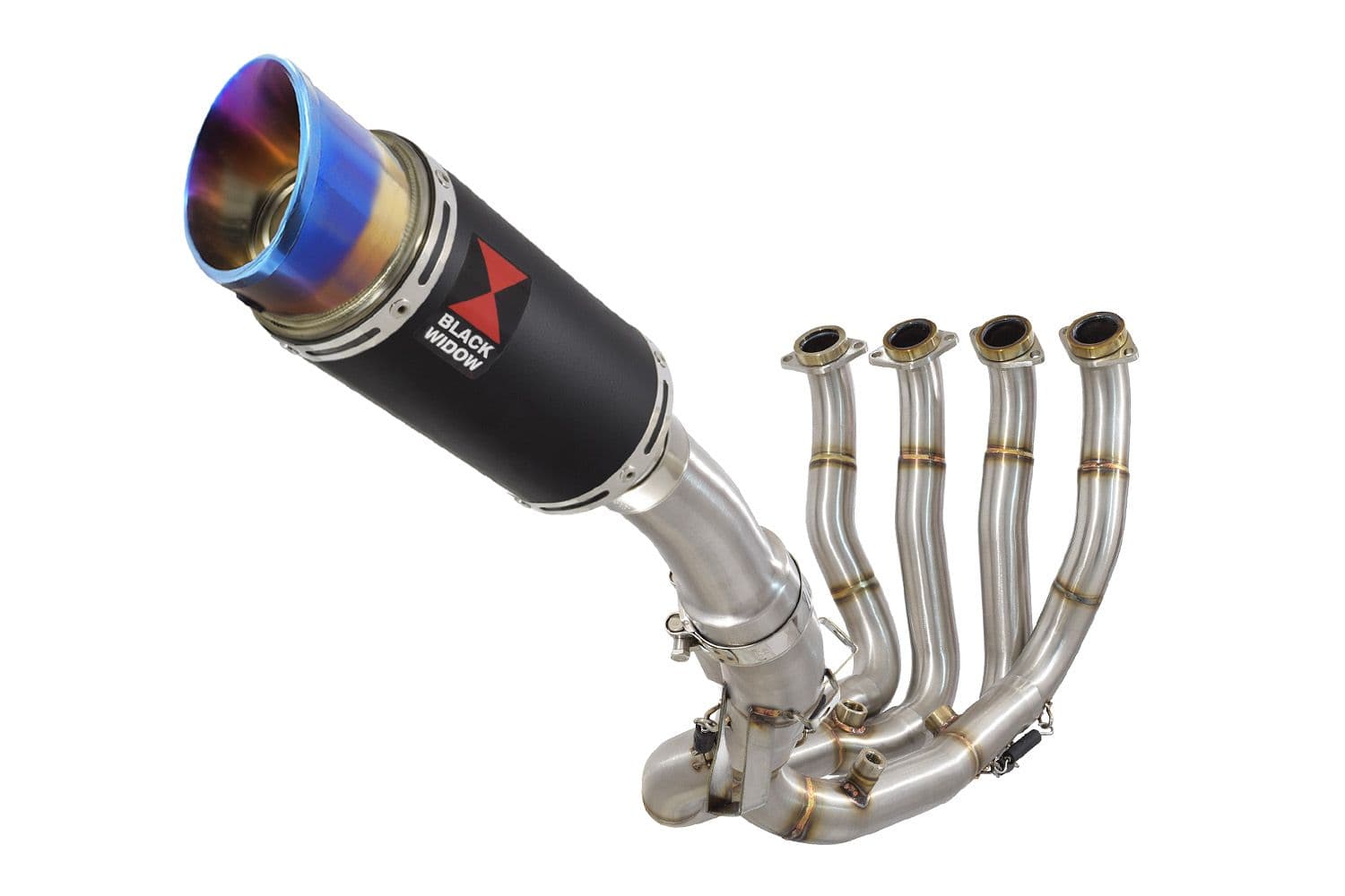 S1000XR 2020 - 2025 Performance De-Cat Exhaust System 200mm Round