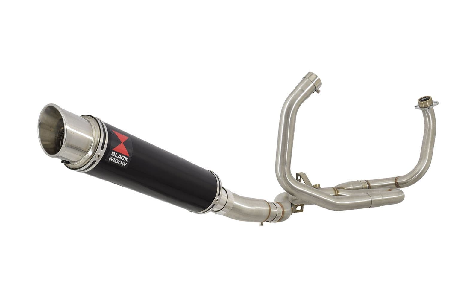 SFV 650 Gladius 09-16 De Cat Race Exhaust System 350mm GP Round