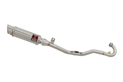 Sinnis Apache 125 2008-2021 Exhaust System + 230mm GP Style Round Stainless Silencer