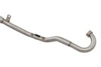 Sinnis Blade 125 2008-2016 Exhaust System + 350mm Tri-Oval Stainless Carbon Tip Silencer
