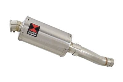 Speed Triple 1050 S R 2011-2015 Single Low Exhaust Silencer Kit 230mm Oval Stainless