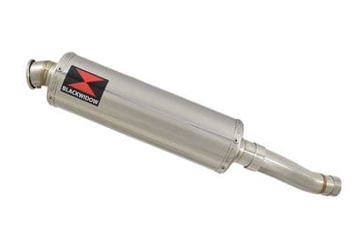 Speed Triple 1050 S R 2011-2015 Single Low Exhaust Silencer Kit 400mm Round Stainless