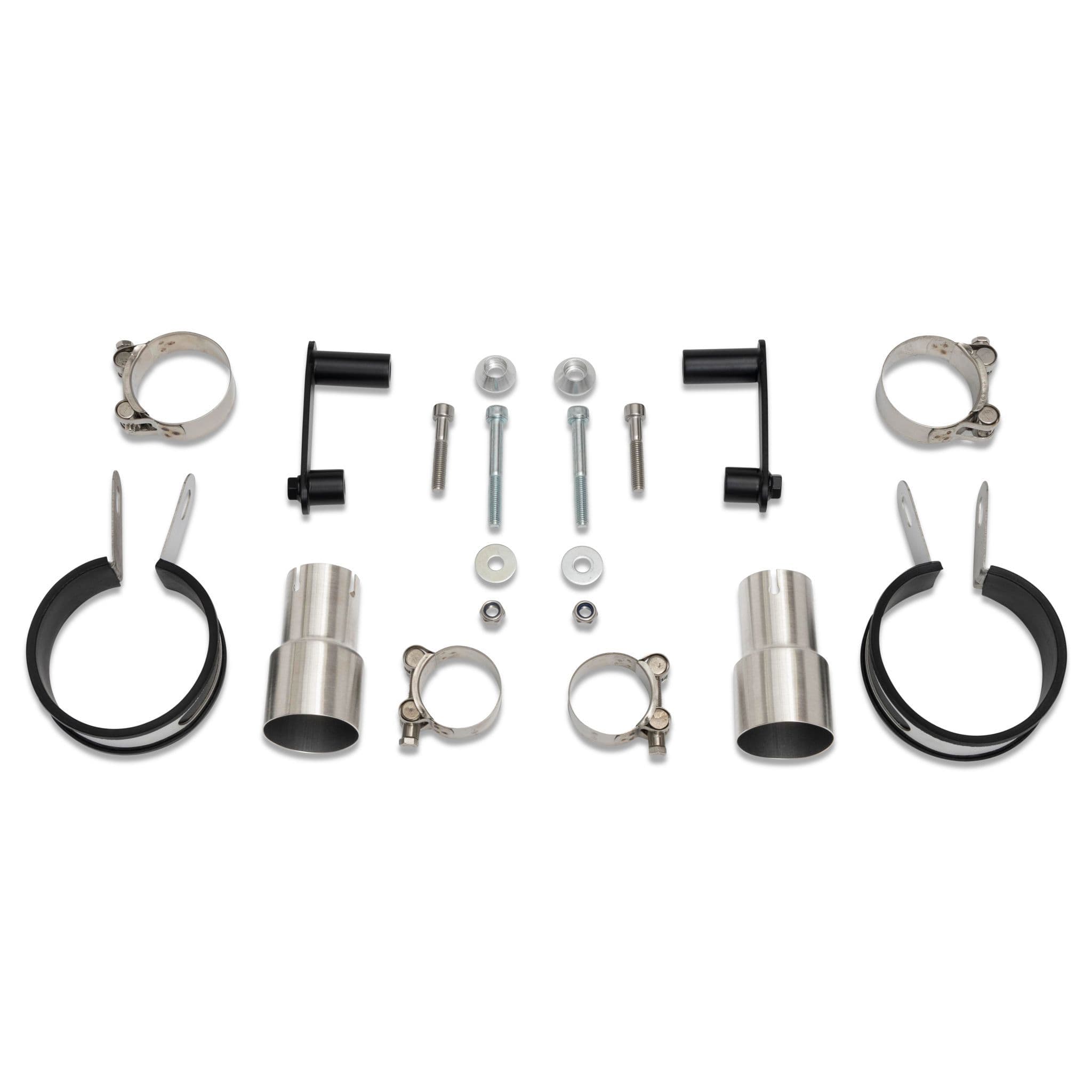【R】 Speed Twin 900 2021 - 2025 Exhaust Silencers 350mm Round GP