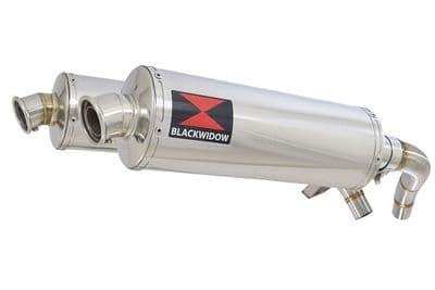 ST1100 (SC26) Pan European Exhaust Silencers 400mm Oval Stainless