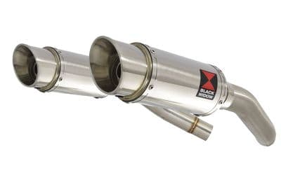 ST1300 Pan European (SC51) Exhaust Silencers 200mm Round Stainless