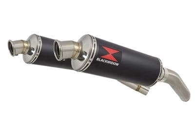 ST1300 Pan European (SC51) Exhaust Silencers 300mm Round Black Stainless