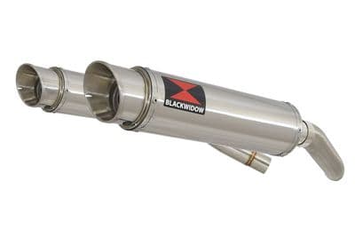 ST1300 Pan European (SC51) Exhaust Silencers 360mm GP Round Stainless
