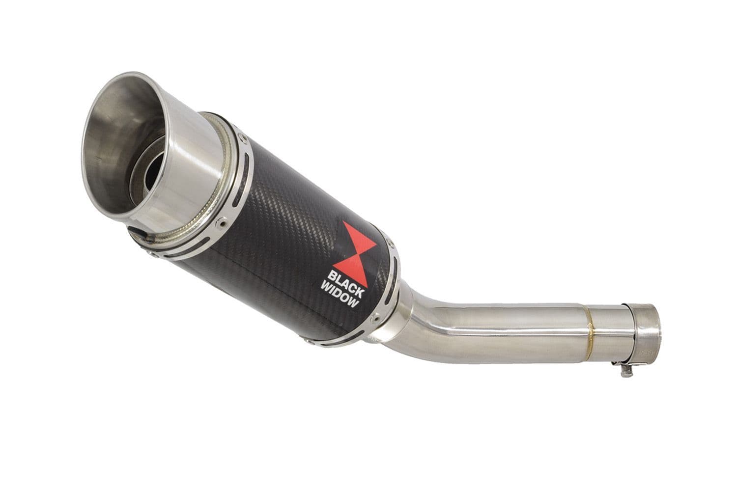 Street Triple 675 675R 2013-2016 Exhaust Silencer 200mm Round Carbon