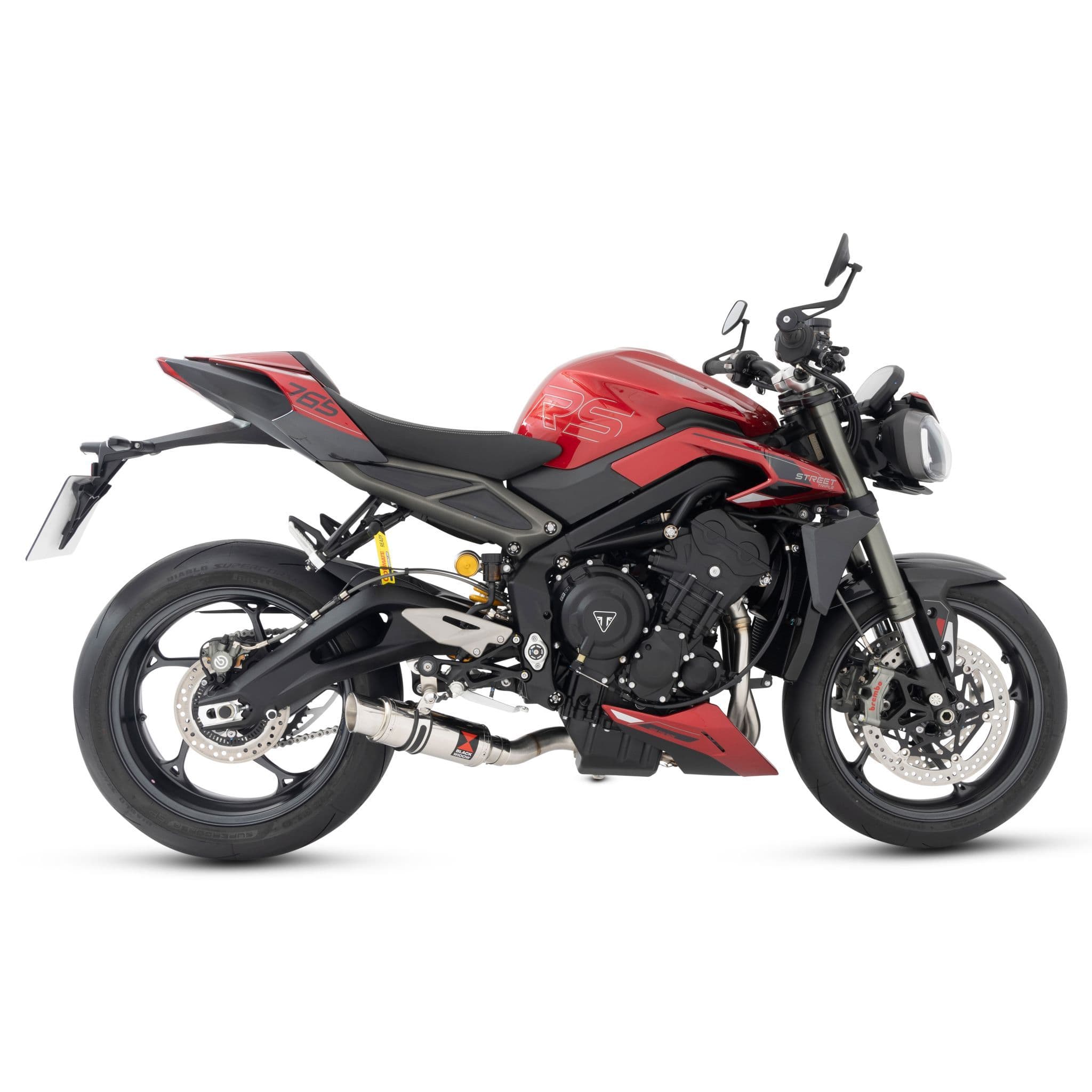 Street Triple 765 S/R/RS 2023 - 2026 Exhaust System 230 mm Round