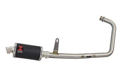 Superlight 125 2012-2024 Exhaust System 230mm Oval Black Stainless Silencer
