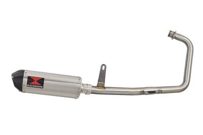 Superlight 125 2012-2024 Exhaust System 300mm Oval Stainless Carbon Tip Silencer