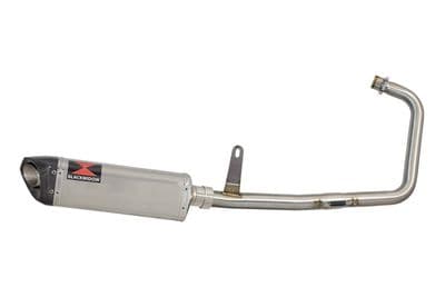 Superlight 125 2012-2024 Exhaust System 350mm Tri Oval Stainless Carbon Tip Silencer