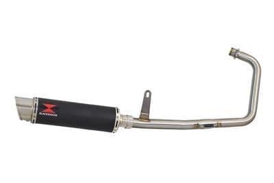 Superlight 125 2012-2024 Exhaust System 360mm GP Round Black Stainless Silencer