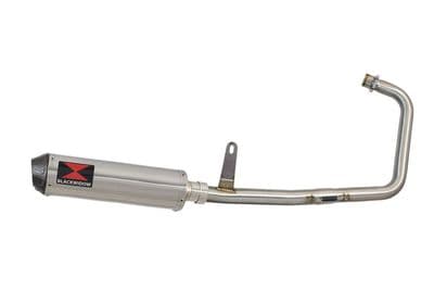 Superlight 125 2012-2024 Exhaust System 370mm Round Stainless Carbon Tip Silencer