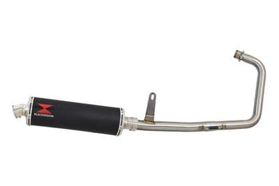Superlight 125 2012-2024 Exhaust System 400mm Oval Black Stainless Silencer