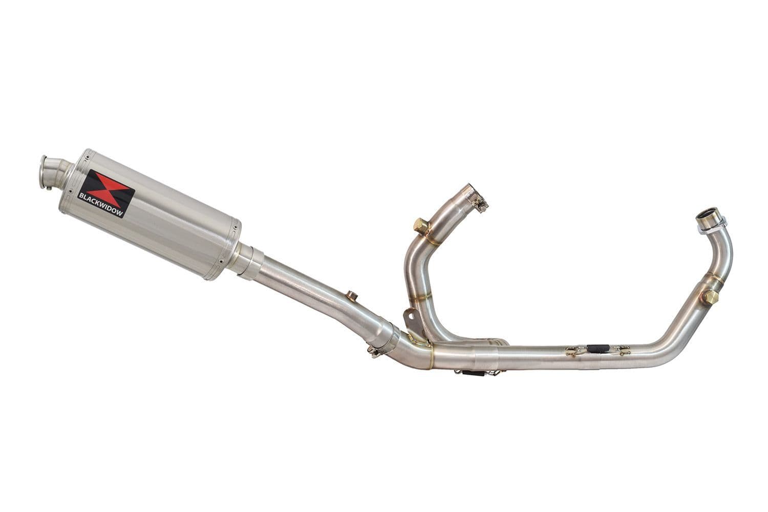 SV 650 2003-2015 Exhaust System 300mm Oval Stainless Silencer