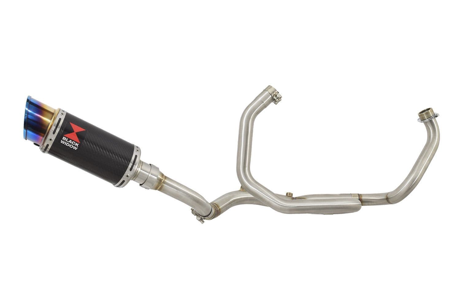 SV 650 2016 - 2024 De Cat Collector Race Exhaust System 200mm GP