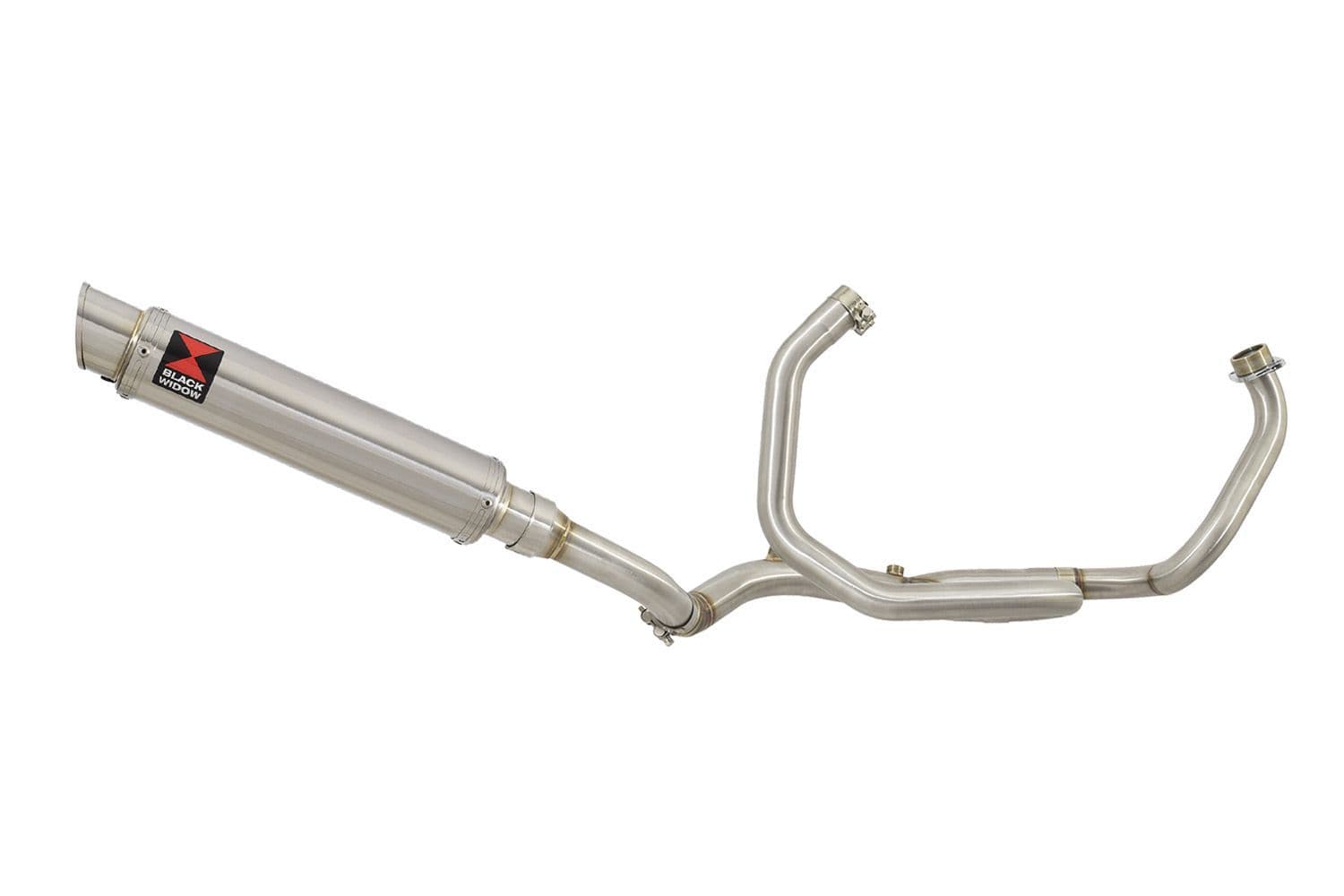 ナイン SV 650 2016 - 2024 De Cat Collector Race Exhaust System 350mm GP