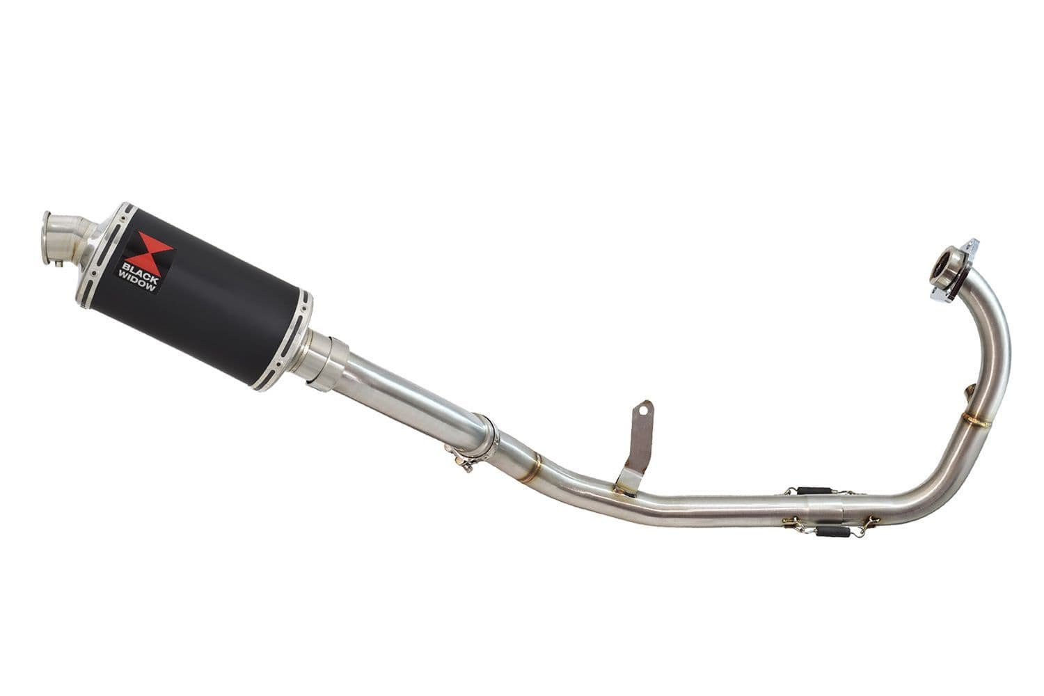  Svartpilen 125 2021-2023 De-Cat Exhaust System 230mm Oval