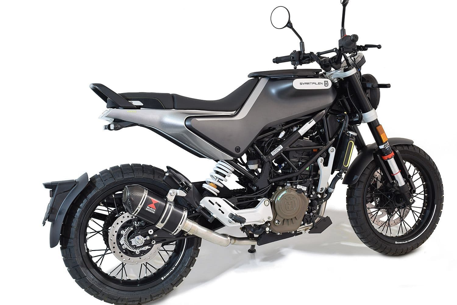 Svartpilen / Vitpilen 125 2021-2023 Exhaust System 200mm Oval