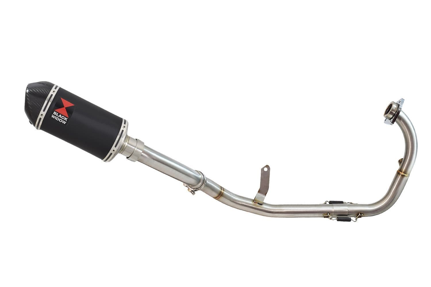 a Svartpilen / Vitpilen 125 2021-2023 Exhaust System 200mm Oval