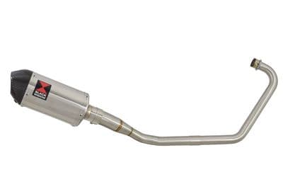 Sym XS 125-K Exhaust System 200mm Stainless Carbon Silencer