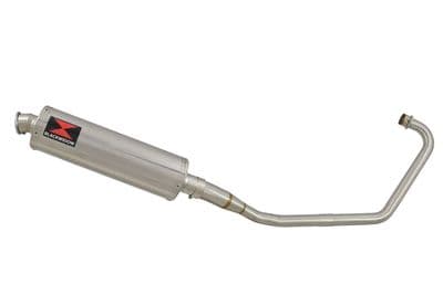 Sym XS 125-K Exhaust System 400mm Oval Stainless Silencer