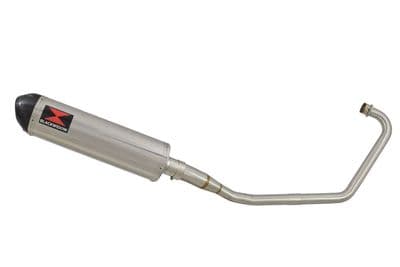 Sym XS 125-K Exhaust System 400mm Stainless Carbon Silencer