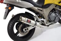 TDM 900 2-2 Exhaust Silencer Kit 360mm GP Round Stainless