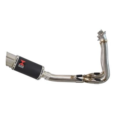 Tiger 660 2022 - 2026 Sport Exhaust System 200 mm Black Stainless Silencer