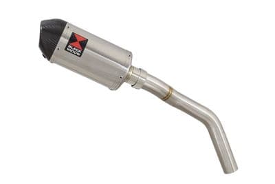 Tiger 800 ABS 2010-2020 Exhaust Silencer 200mm Oval Stainless Carbon Tip