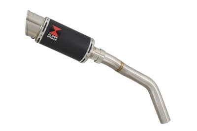 Tiger 800 ABS 2010-2020 Exhaust Silencer 200mm Round Black Stainless