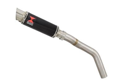 Tiger 800 ABS 2010-2020 Exhaust Silencer 230mm GP Round Black Stainless