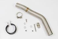 Tiger 800 ABS 2010-2020 Exhaust Silencer 350mm GP Round Stainless