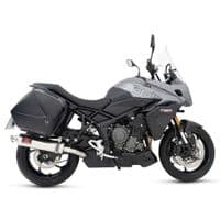 Tiger Sport 800 2025 - 2026 with Panniers Exhaust Link Pipe 400 mm Round Silencer 400SR