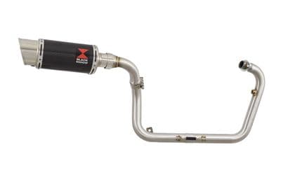 TNT & Tornado 125 & 135 2017-2025 Performance Exhaust System 200mm Round Carbon Silencer