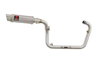 TNT & Tornado 125 & 135 2017 - 2025 Performance Exhaust System 230mm GP Round Stainless Silencer