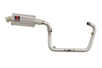 TNT & Tornado 125 & 135 2017 - 2025 Performance Exhaust System 230mm Oval Stainless Silencer