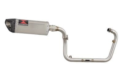 TNT & Tornado 125 & 135 2017 - 2025 Performance Exhaust System 300mm Tri-Oval Carbon Silencer