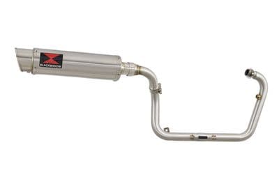 TNT & Tornado 125 & 135 2017 - 2025 Performance Exhaust System 360mm GP Round Stainless Silencer