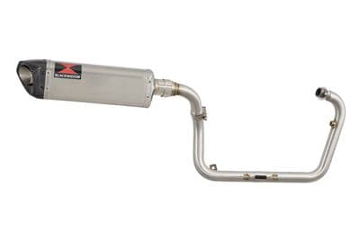 TNT & Tornado 125 & 135 2027 - 2025 Performance Exhaust System 350mm Tri-Oval Carbon Silencer