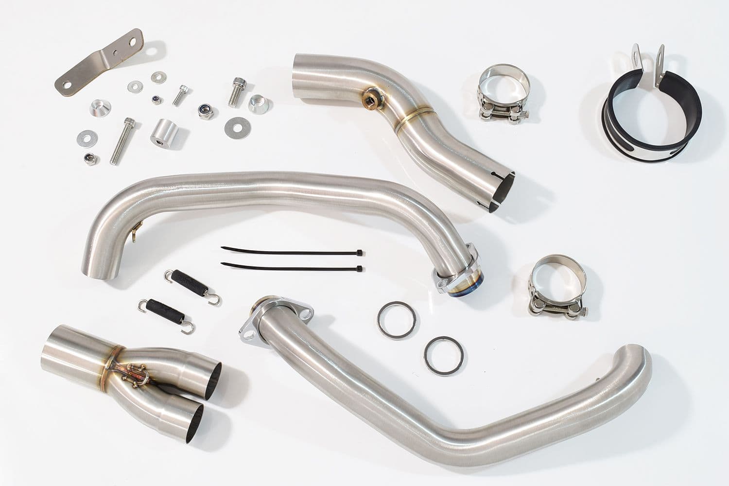 Tracer 700 2014 - 2019 De-Cat Exhaust System 230mm GP Round Black