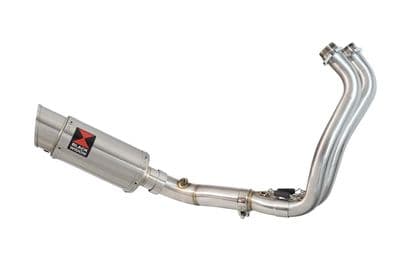 Tracer 700 2014 - 2020 De - Cat Exhaust System 200 mm Round Stainless Silencer