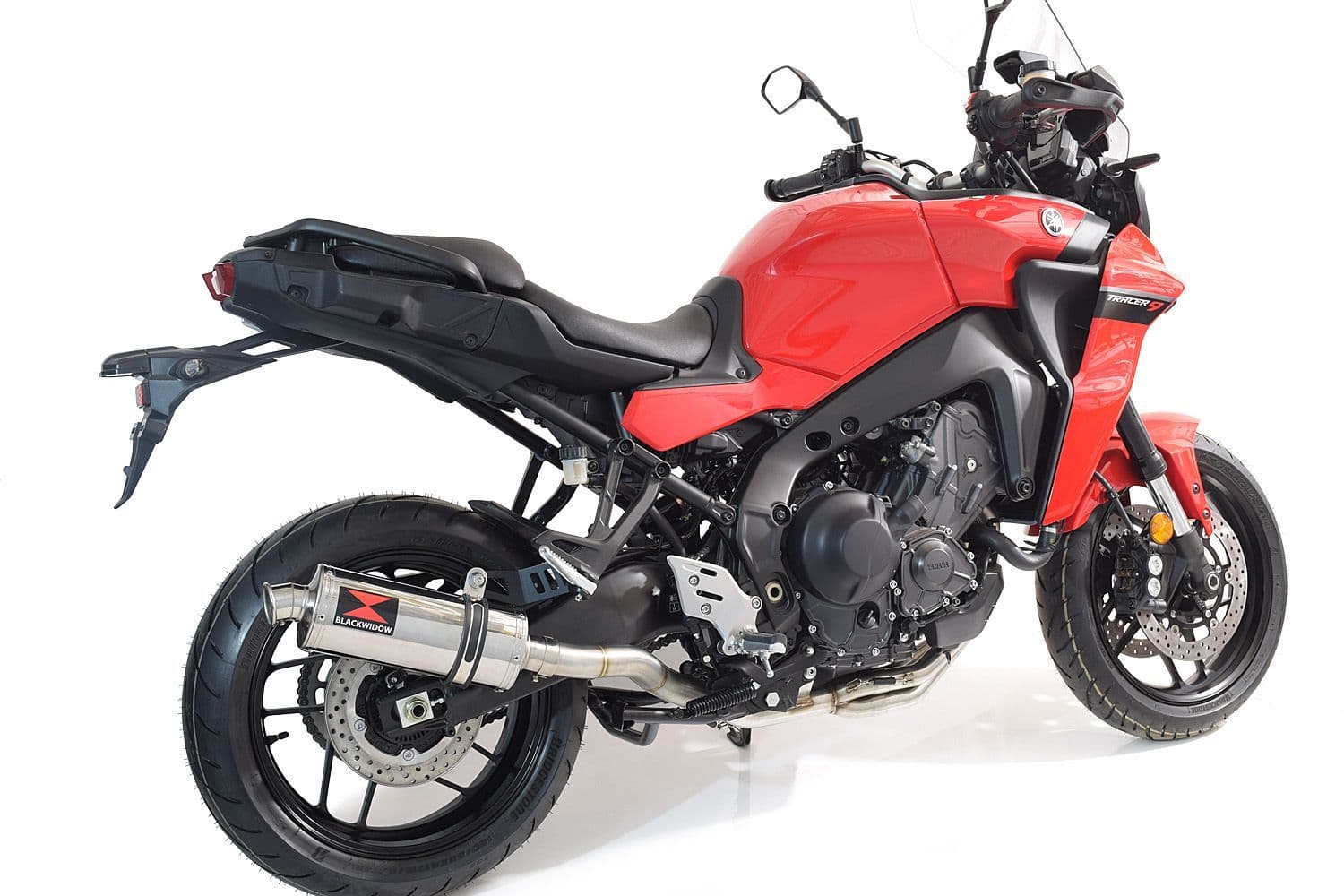 Tracer 9 GT 2021 - 2023 De - Cat High Level Exhaust System 300mm Oval ...