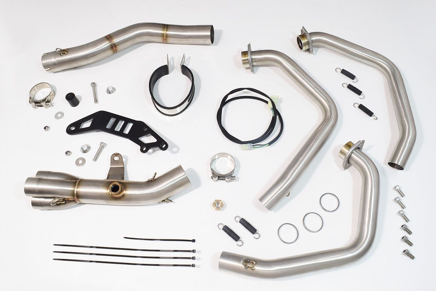 Tracer 9 GT 2021-2023 High Level Exhaust System 350 mm Round Silencer BN35R