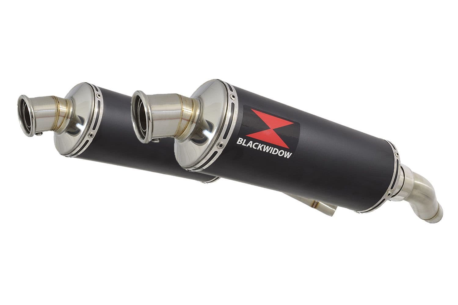 Triumph Street Triple R 675 2009-2012 Twin Exhaust Silencers 300mm