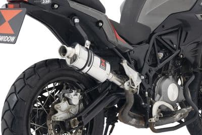 TRK 502 X 2017 - 2024 Exhaust Silencer 230 mm Oval Stainless Steel