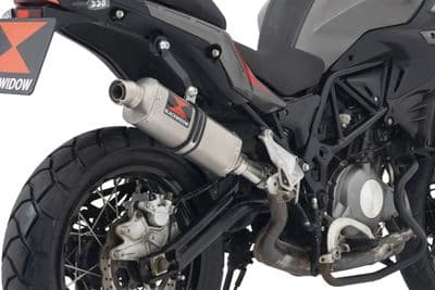 TRK 502 X 2017 - 2024 Exhaust Silencer 300 mm Hexagonal Stainless Steel